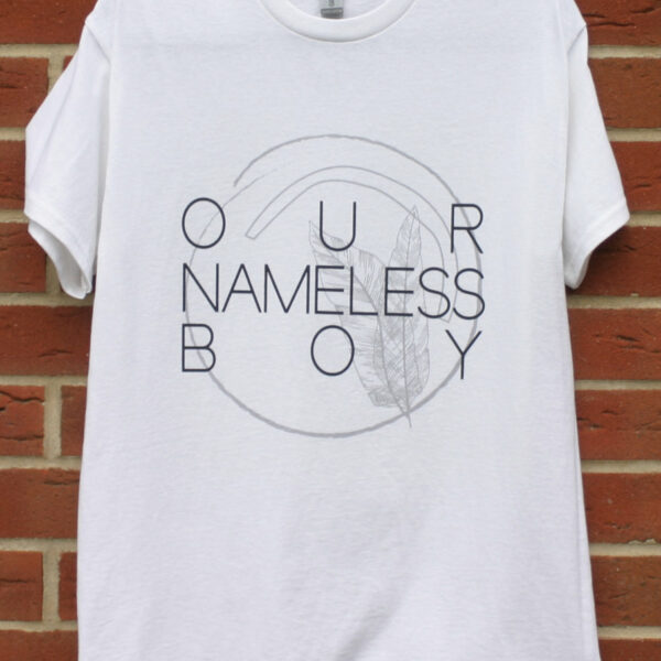 White Feather Our Nameless Boy tshirt